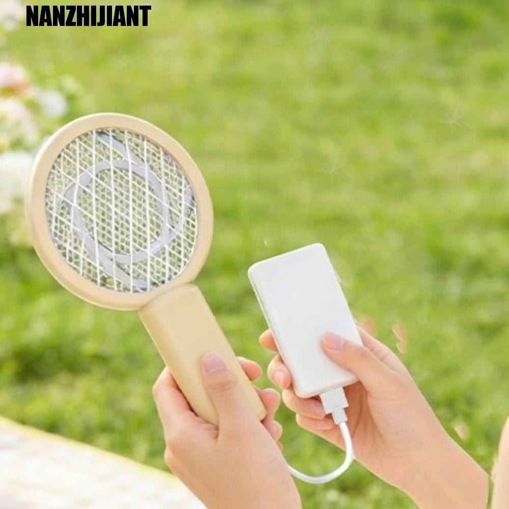 NANZHIJIANT Mata-Mosquitos Elétrico , Mini Assassino De Plástico Com Carregamento USB , Armadilha Portátil Para