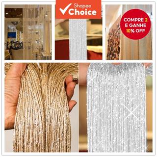 Cortina De Linha Colorida De 1M x 2M-Decoração De Porta Com Borla De Corda Para Sala De Estar , Hotel E Escritório em Oferta na Shopee