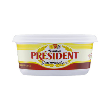 Manteiga President Sem Sal 200g