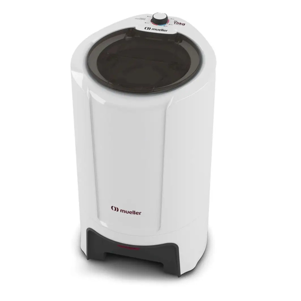 MINI CENTRIFUGA DE ROUPAS MUELLER FIT 15KG DUPLA TAMPA 127V BRANCA em Oferta na Shopee