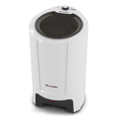 MINI CENTRIFUGA DE ROUPAS MUELLER FIT 15KG DUPLA TAMPA 127V BRANCA