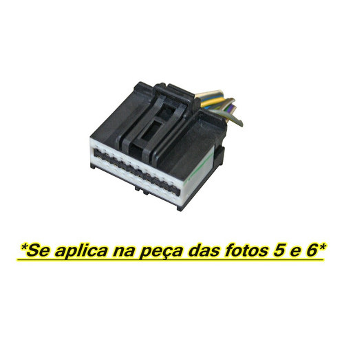 Chicote Plug Do Comando Ar-condicionado Ecosport New Fiesta