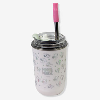 Copo Neo com Canudo Minnie Mouse - Disney em Oferta na Shopee