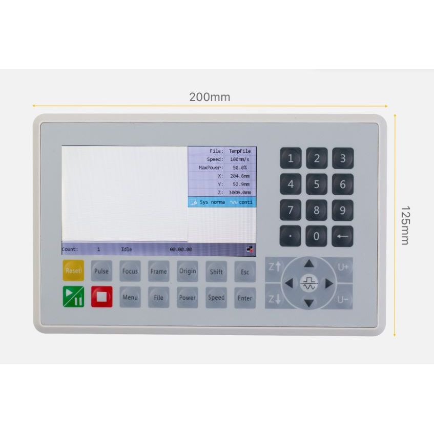 PAINEL DE COMANDO RDL-6445 PARA MÁQUINAS DE CORTE A LASER