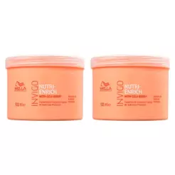 Kit Wella Professionals Invigo Nutri Enrich Máscara Nutrição 500ml - 2 Unidades