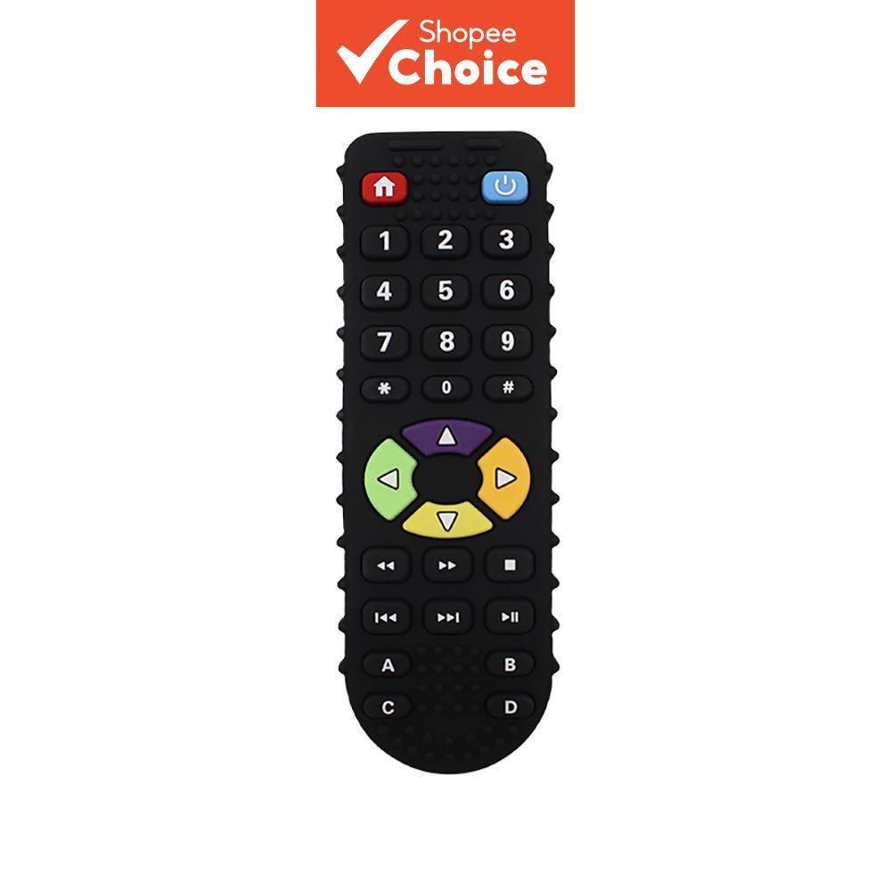 Silicone Bebê Mordedor Brinquedo TV Forma De Controle Remoto Para Recém-Nascido Mordida Alívio Sensorial Jogar Aniversár em Oferta na Shopee