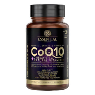 Coq 10 Ômega 3 Tg Essential Nutrition (coenzima Q10) 60 Caps - Essential em Oferta na Shopee