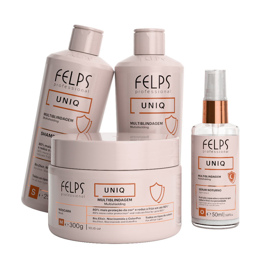 FELPS UNIQ 6 EM 1 KIT - 4 PRODUTOS