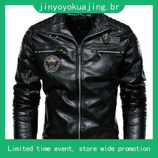 Roupas de couro masculinas, moda outono e inverno, jaquetas de couro novas, lindas roupas de locomotiva, jaquetas juven