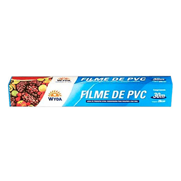 Filme Plástico PVC Wyda 30m x 28 cm