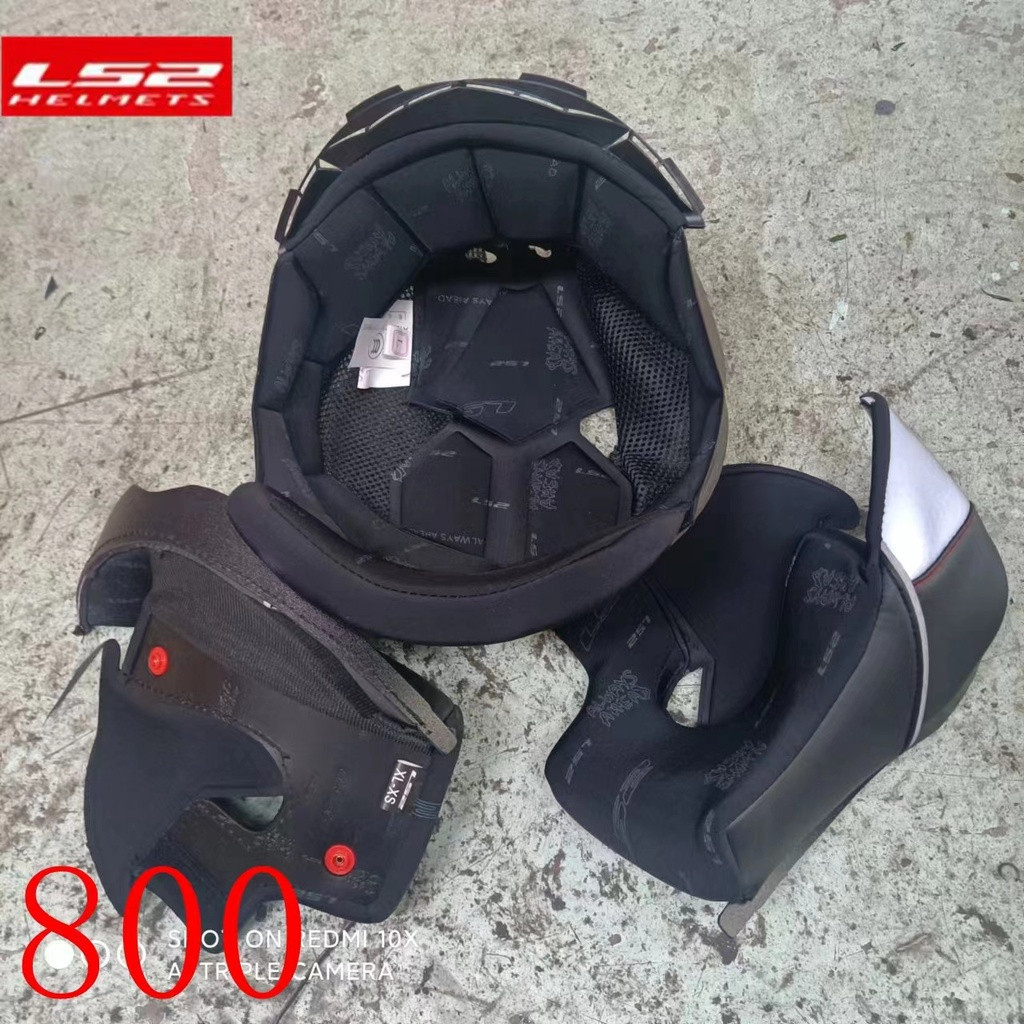 Forro do Capacete Ls2 FF800, Acessórios Internos de Algodão Ls2 Storm II 0AYY