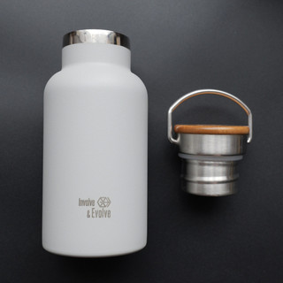 Americano único Cross-Border tamanho pequeno 355ml dupla camada 304 garrafa térmica de aço inoxidável copo térmico ao ar