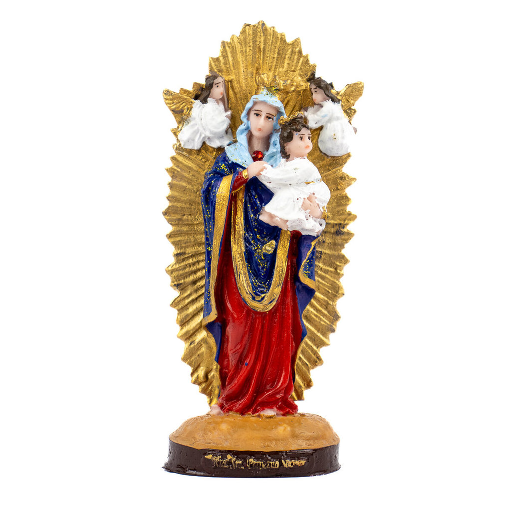 Escultura Nossa Senhora do Perpetuo Socorro 15 cm em Resina