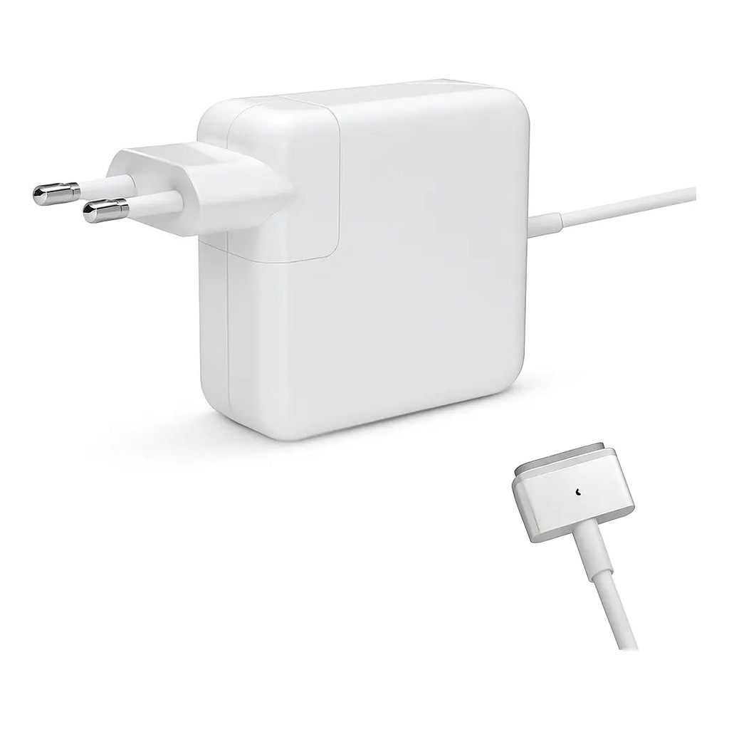 Fonte Carregador Macbook Air Magsafe2 60w Compativel Branco
