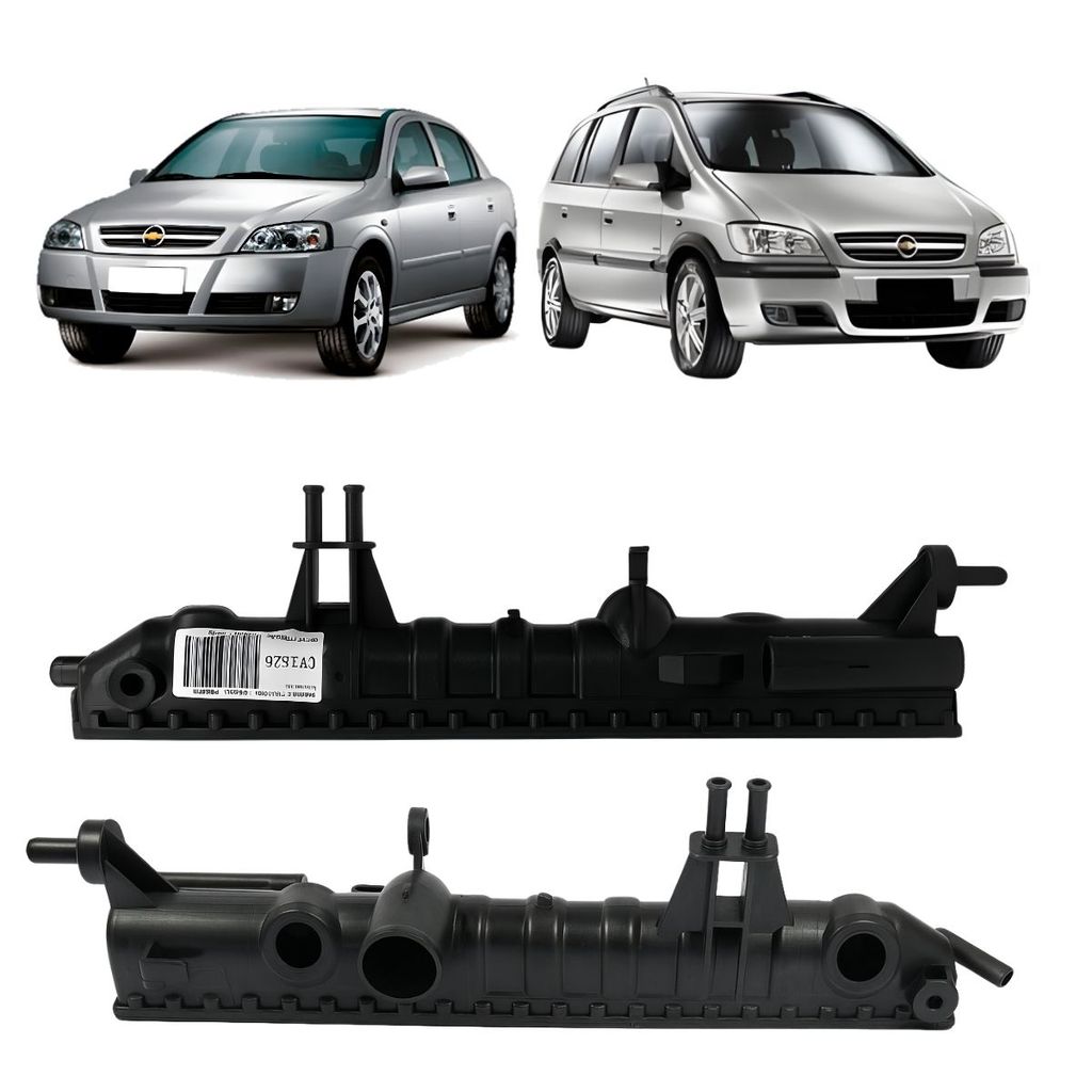 Caixa Plástica Do Radiador Astra Zafira E Vectra 1.8/2.0 Automático 2000 até 2008