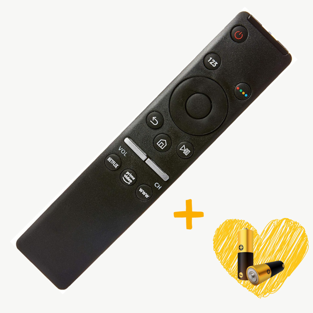 Controle Remoto SAMSUNG Smart 4K 8K QLED Netflix Prime Globoplay | Compativel | 