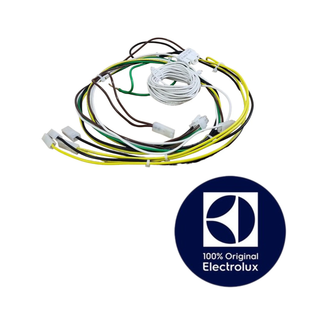 CHICOTE REDE ELÉTRICA INFERIOR PARA LAVADORA ELECTROLUX ORIGINAL (BIVOLT) - LTE12