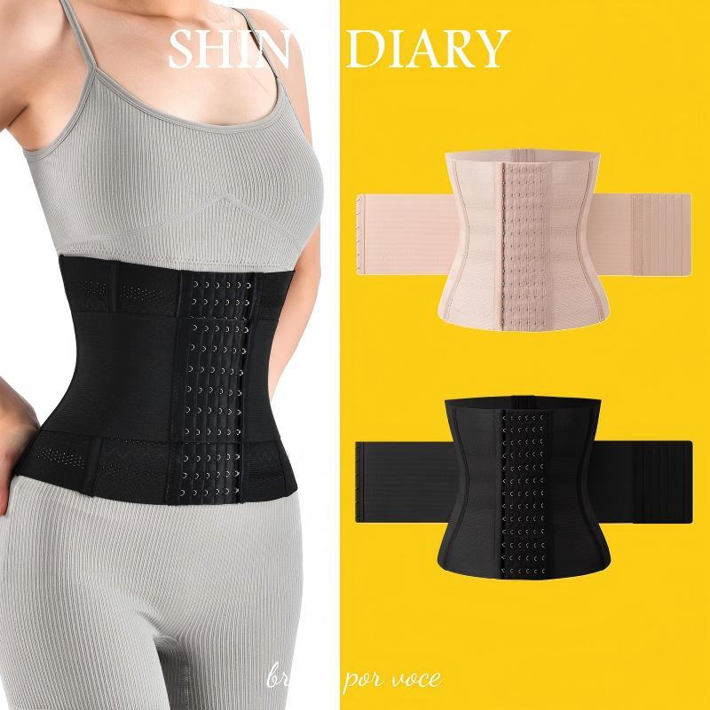 SHINY DIARY Novo Modelo 2026 Cinta Modeladora Slimming Alta Compressão Confortável