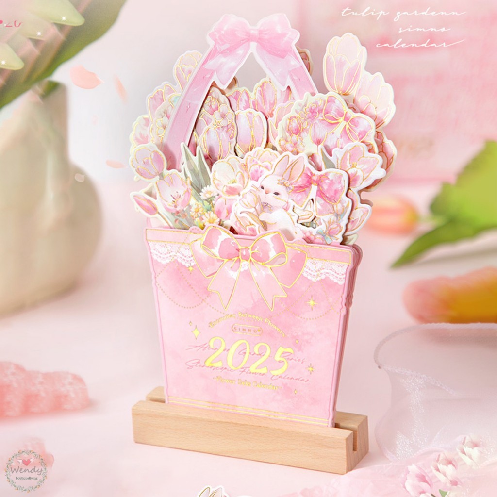 Calendário De Mesa Para Vaso De Flores-Planejador Mensal De Pé Espaço De Trabalho Escolar De Escritório
