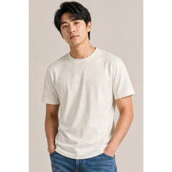 Camiseta Básica Confortável Polo Wear Off White
