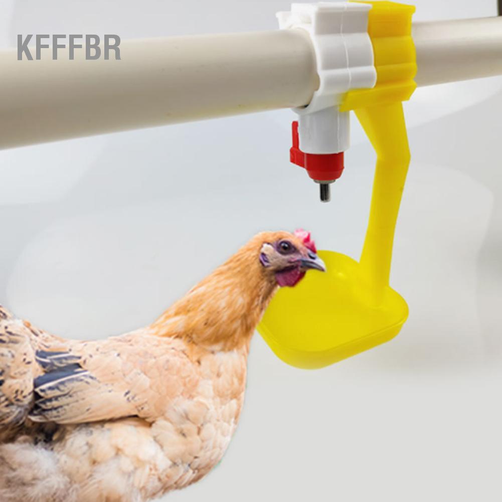 Kfffbr Bebedouro automático com válvula de esfera e bico de alta eficiência para casa de fazenda