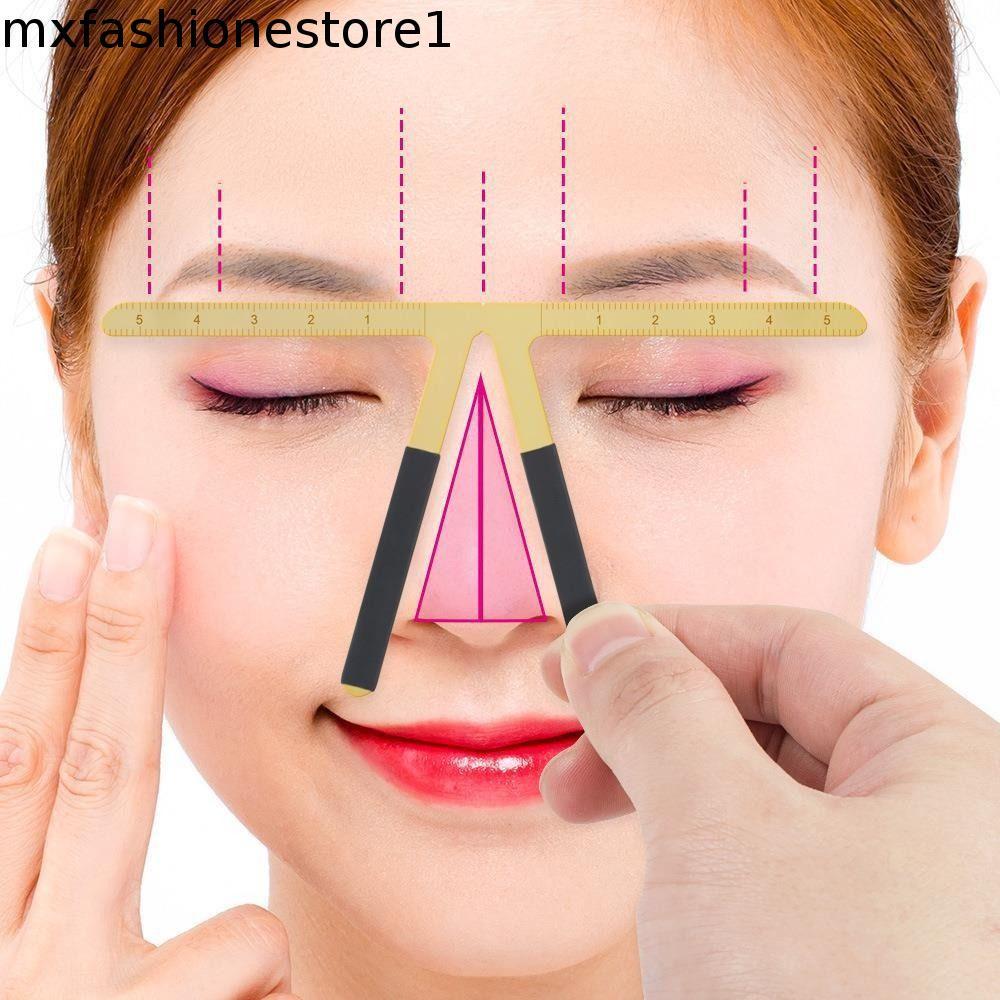 Estêncil De Sobrancelha MXFASHIONE Microblading , Régua De Tatuagem 3D Fácil De Usar , Modelo