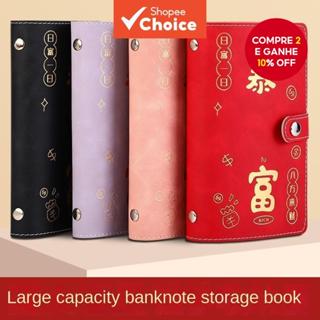 100 Envelopes Desafio De Poupança Mini Pasta Novo Estilo Bloqueio De Senha Para Economizar Livro De Dinheiro , Armazenam em Oferta na Shopee