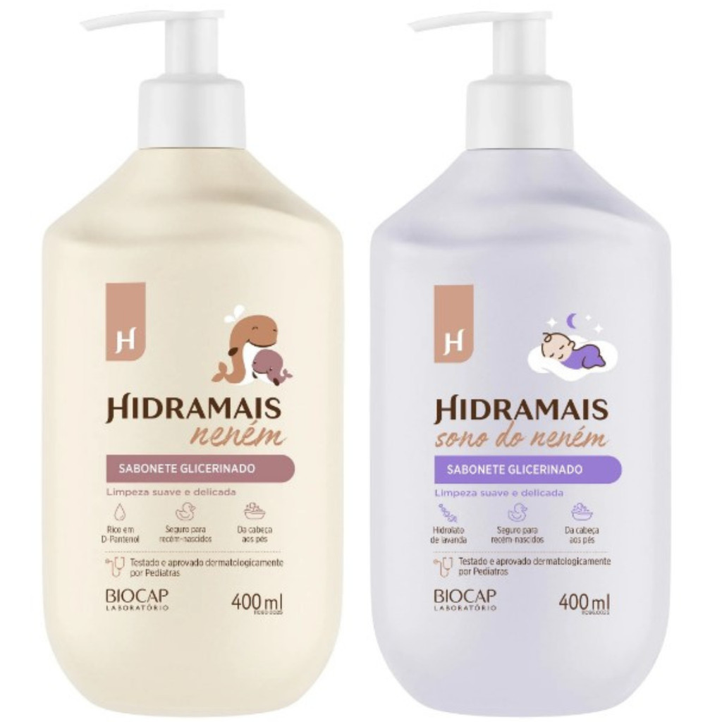 Hidramais Neném Sabonete Glicerinado 400ml