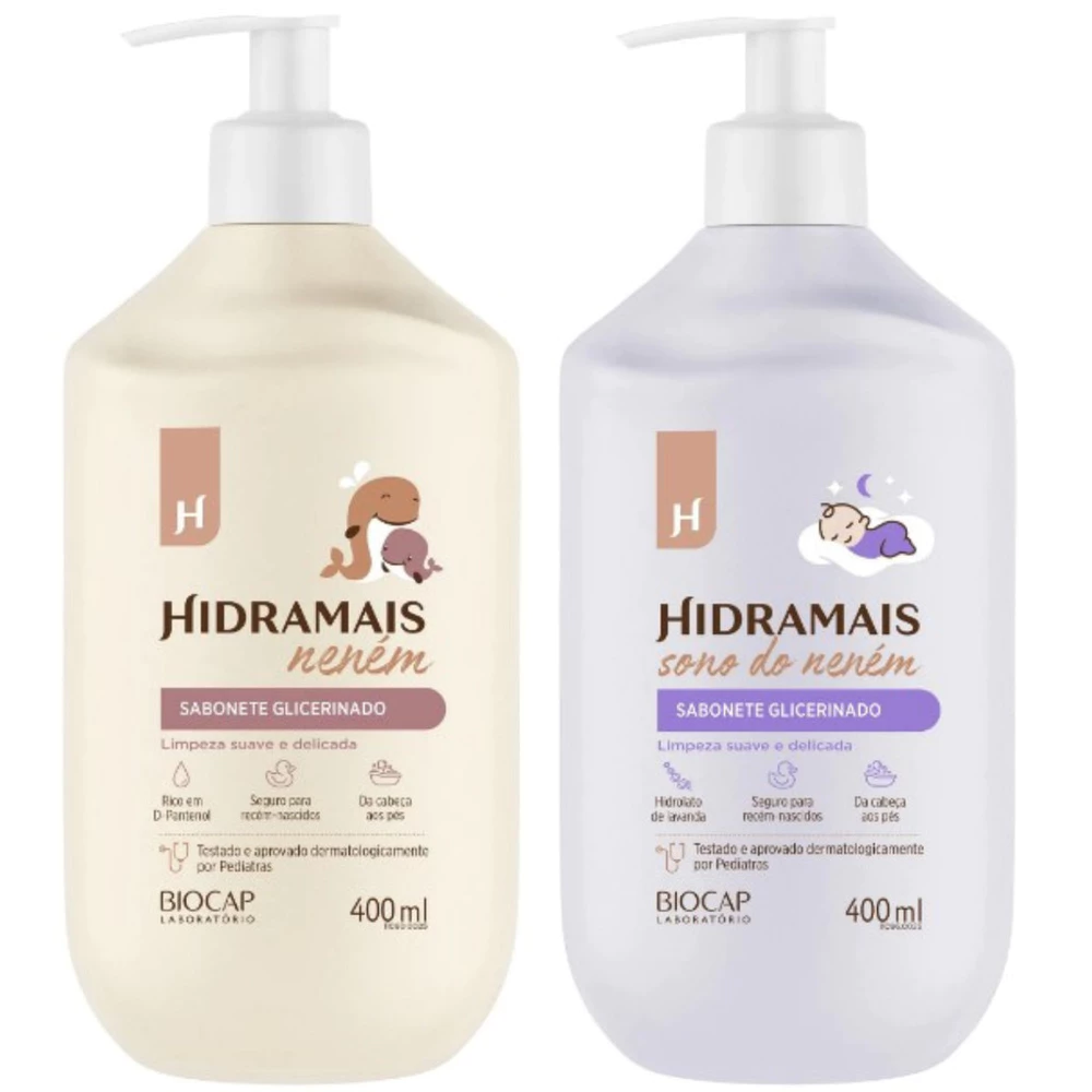 Hidramais Neném Sabonete Glicerinado 400ml
