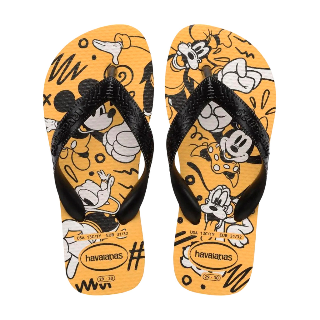 Chinelo de Dedo Casual Estampa Disney Unissex Infantil Havaianas