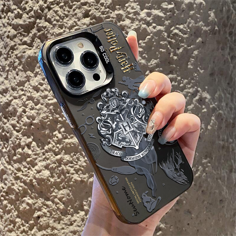 Capinha personalizada Estilo de luxo de Harry Potter Para iPhone 17 15 14 13 12 11 XS XR 14 15 Plus 13 16 PRO Case