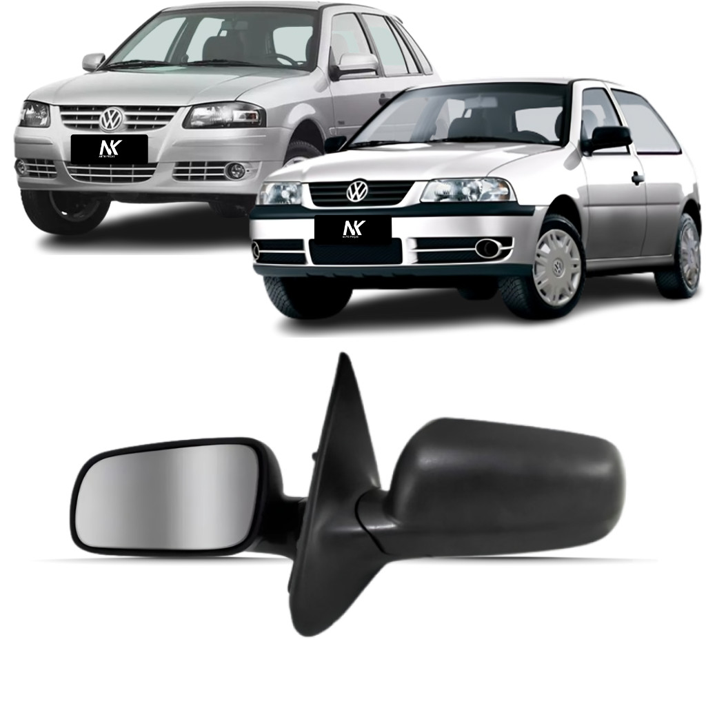 Par/Un Retrovisor Gol G3 G4 1999 2000 2001 2002 á 2008 4 Portas em Oferta na Shopee