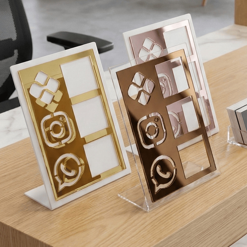 Display Placa Pix de pagamento QR Code Divulgação e Contato em Oferta na Shopee