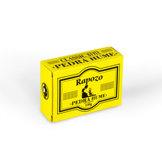 Pedra Hume Rapozo 130g Desodorante Natural Cristal e Pós Barba Adstringente