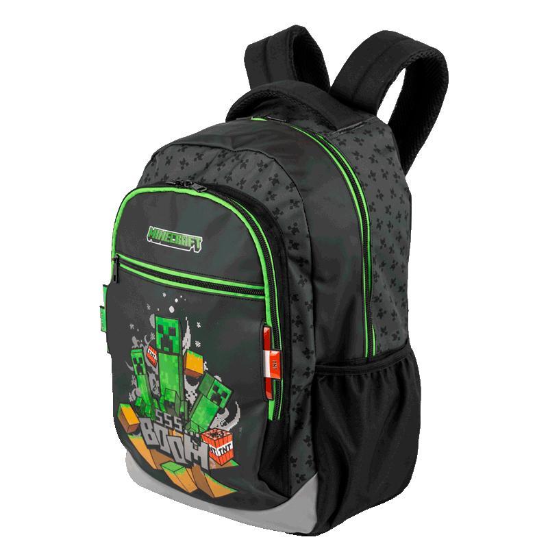 Detalhes do Mochila Grande 2 Compartimentos Minecraft - Icons
