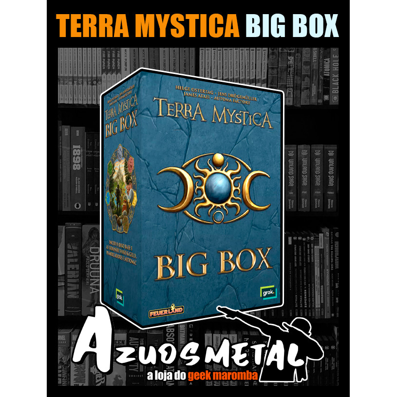 Terra Mystica: Big Box - Jogo de Tabuleiro [Board Game: Grok Games]