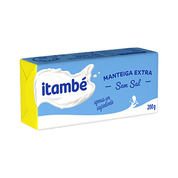Itambé Manteiga extra s/ Sal 200g