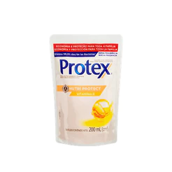 Refil Sabonete Líquido Corporal Protex Nutri Protect Vitamina E 200ml