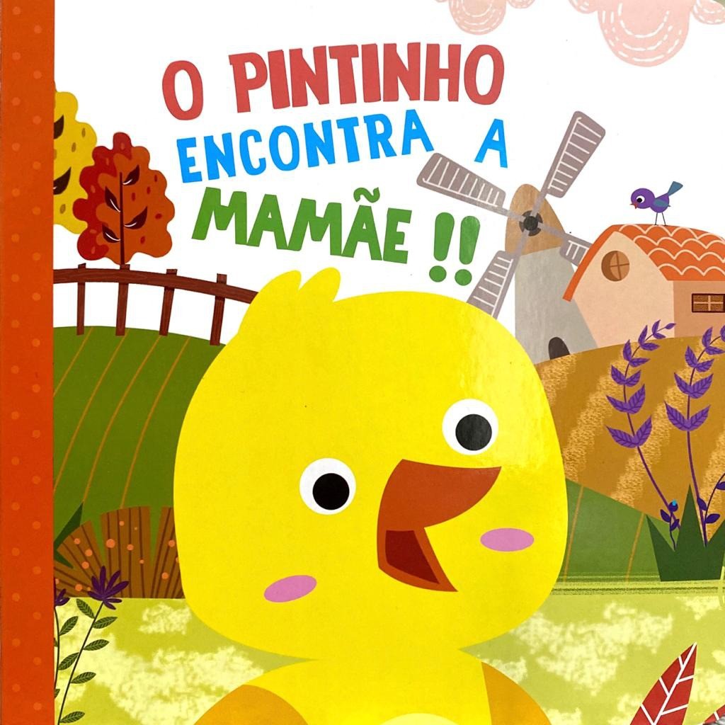 O Pintinho Encontra a Mamae!! | Cartonado Grande | Capa Dura