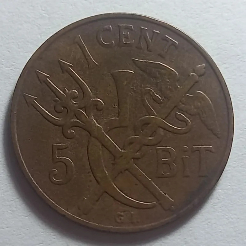 País: Índias Ocidentais Dinamarquesas 1905 - Elimatec Moedas
