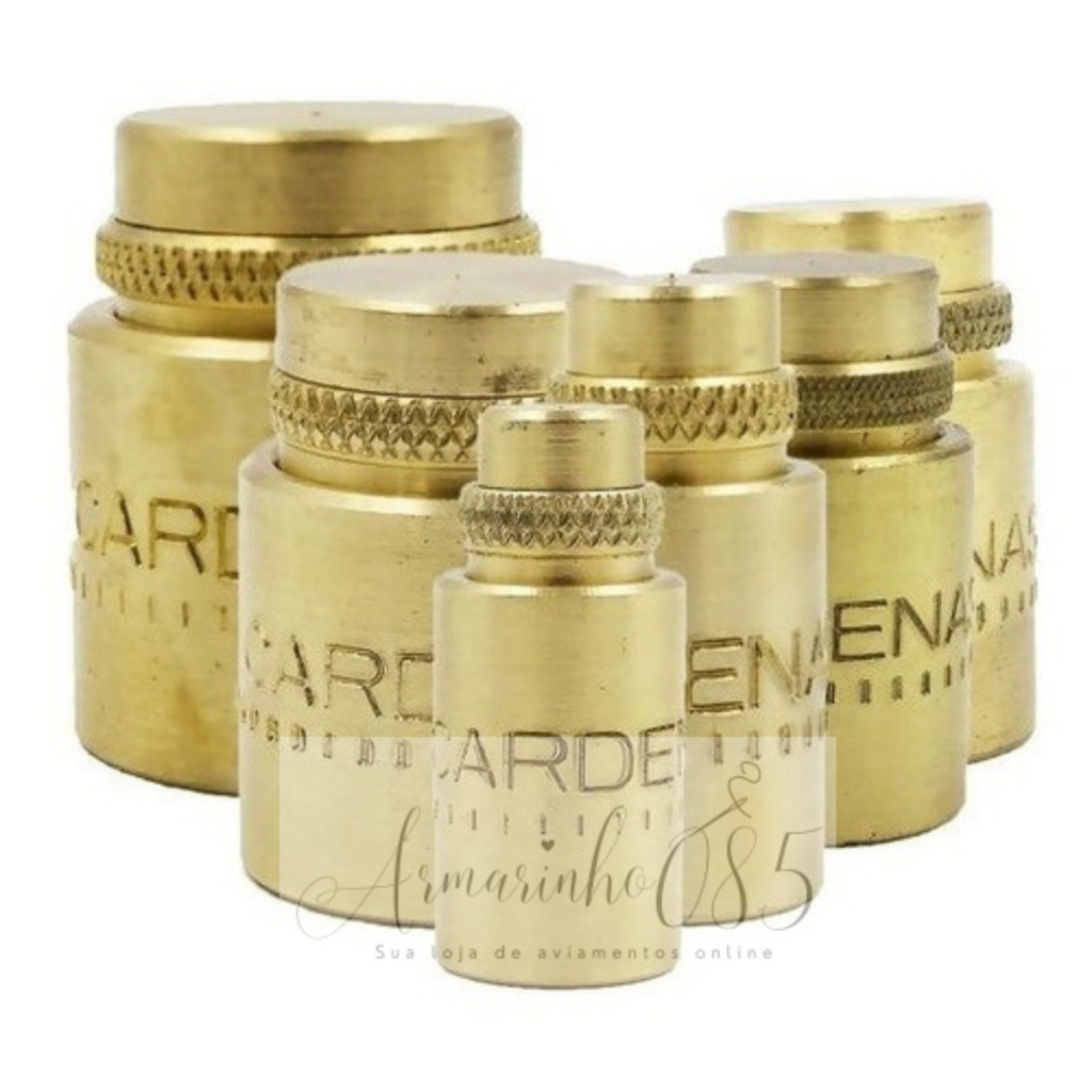 Matriz para Botão de Forrar Bombe Cardenas - Tamanhos Pequenos 10mm a 20mm