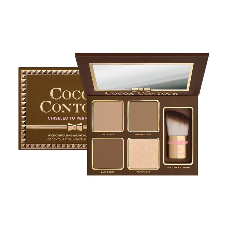 Too Faced COCOA Contorno Rosto E Destacando KIT Corretivo Facial Maquiagem