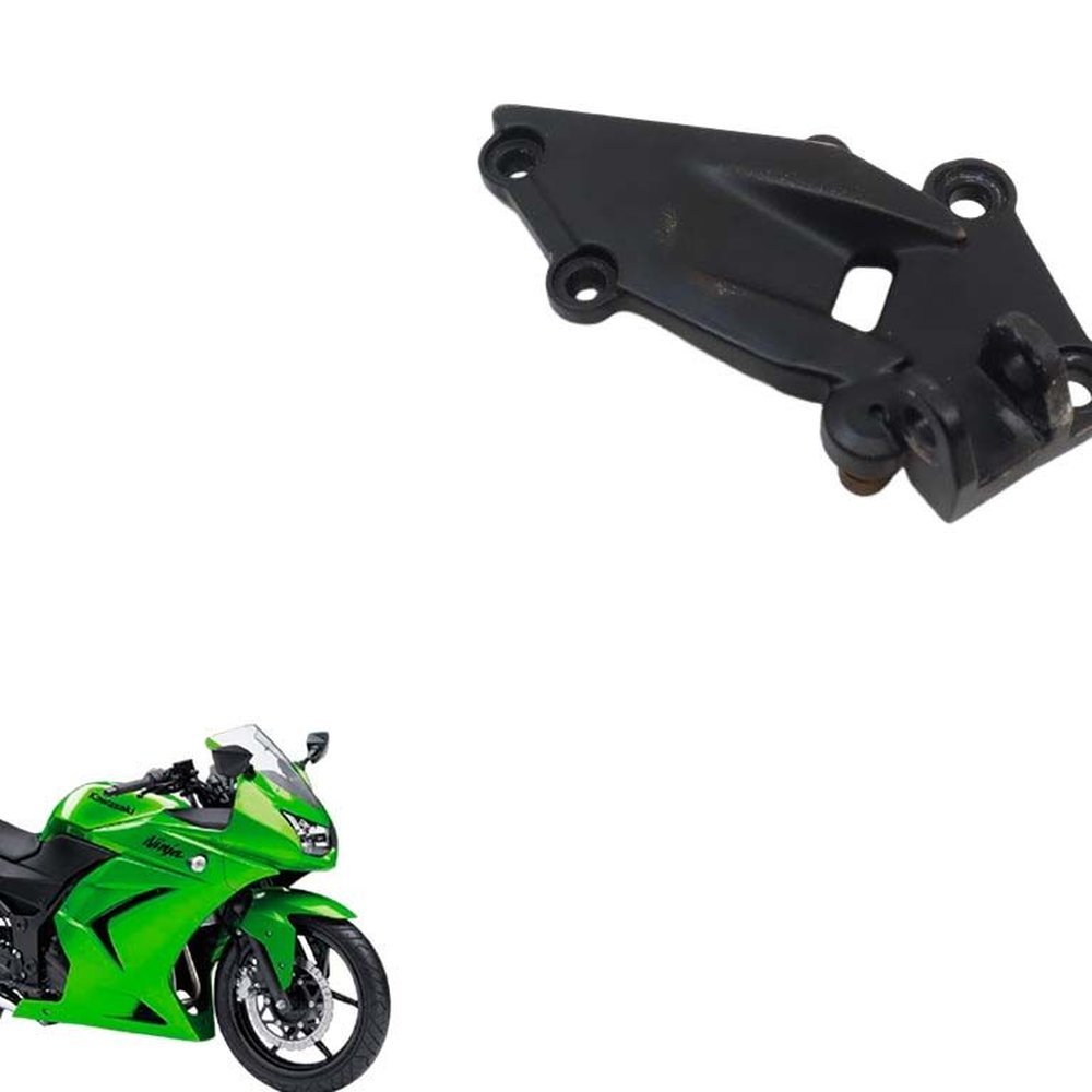 BACALHAU SUPORTE PEDALEIRA DIANT. DIR. NINJA 250 R 2008-2012 ( ORIGINAL )