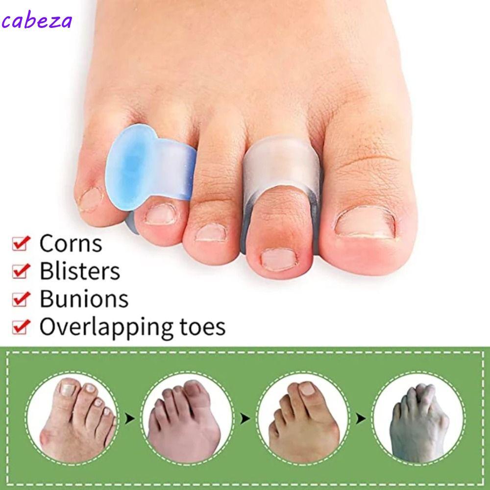 CABEZA Corretor De Valgo Do Dedo Pé Para Pedicure Joanete Espaçador Cuidados Com Os Pés Espalhador Protetor De
