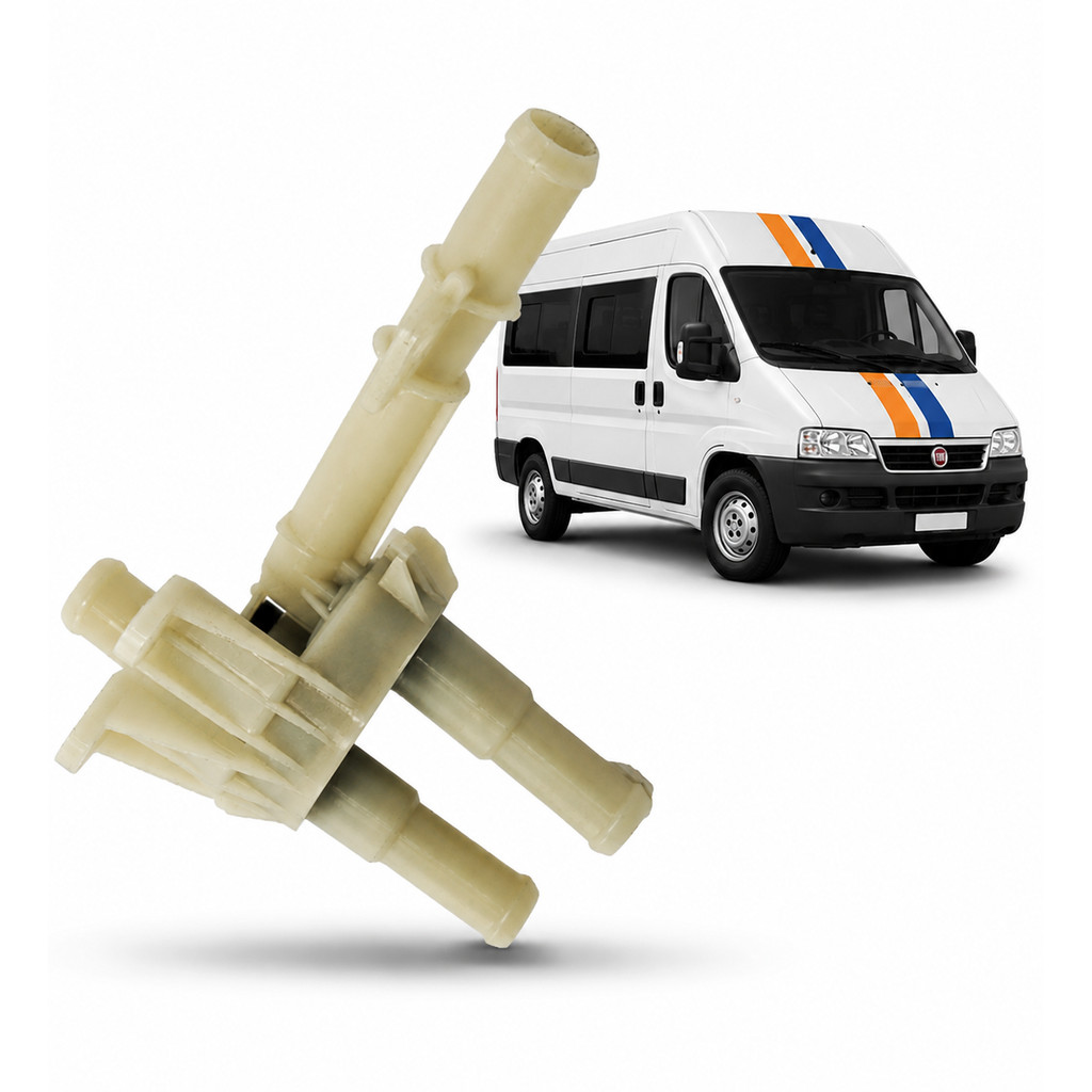 Válvula Ar Quente Ducato Boxer Jumper Defender Controle Água OEM A233001003 Sistema Aquecimento