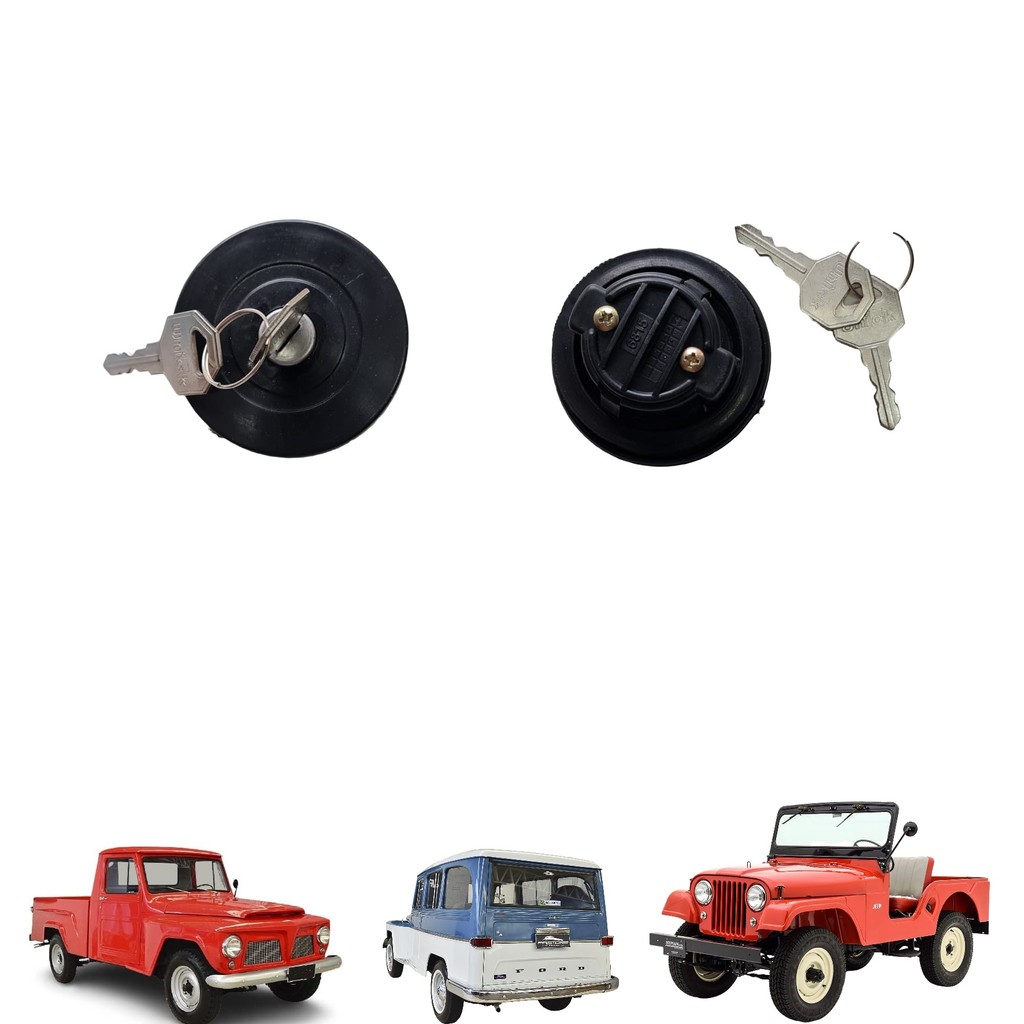 Tampa Do Tanque Jeep CJ5 / Rural / F 75 Ford Willys 66/83