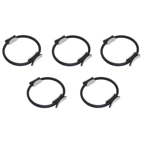 Imagem Anel Tonificador Arco Pilates Yoga Flexível Fitness Kit C/ 5