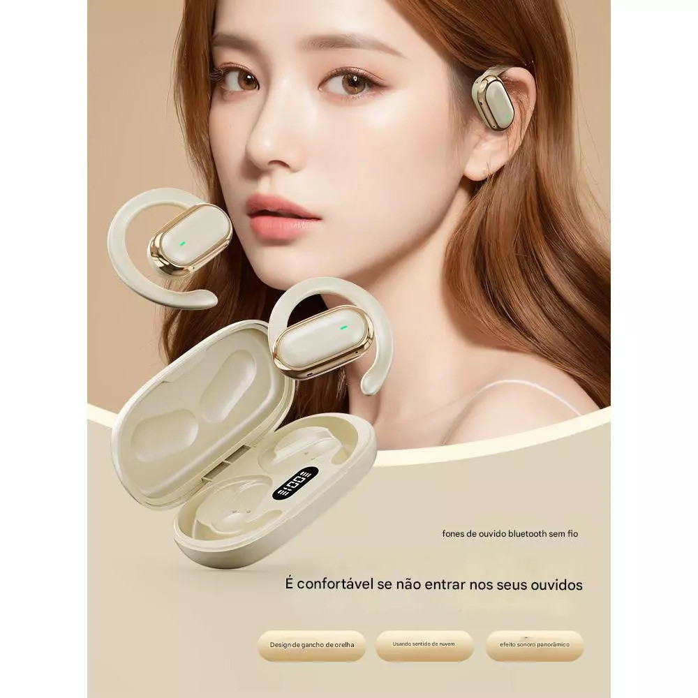 2025 X96 Fones de ouvido sem fio Bluetooth Fones de ouvido esportivos abertos Fones de ouvido para jogos