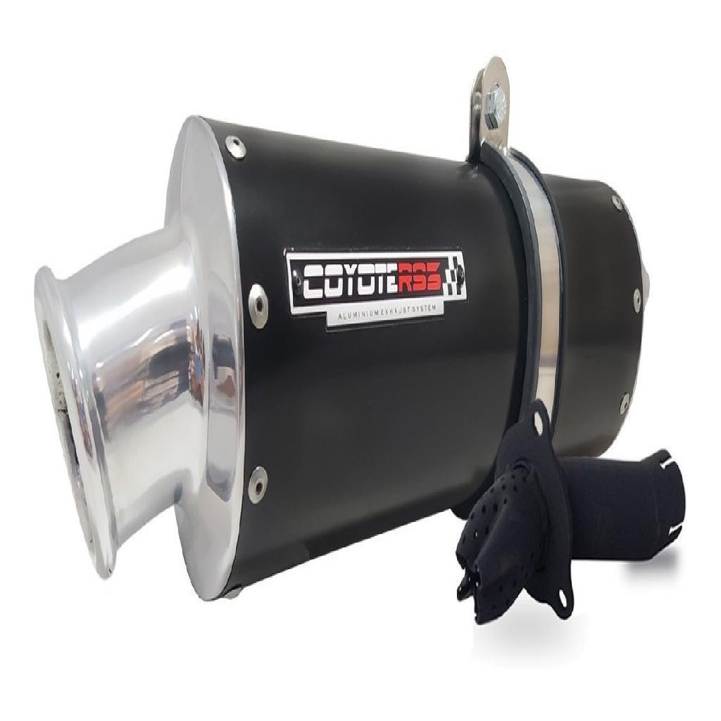 Escape / Ponteira Coyote RS3 Alumínio Oval - CB 300 R - Honda
