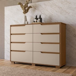 Cômoda 8 Gavetas Geórgia Moval